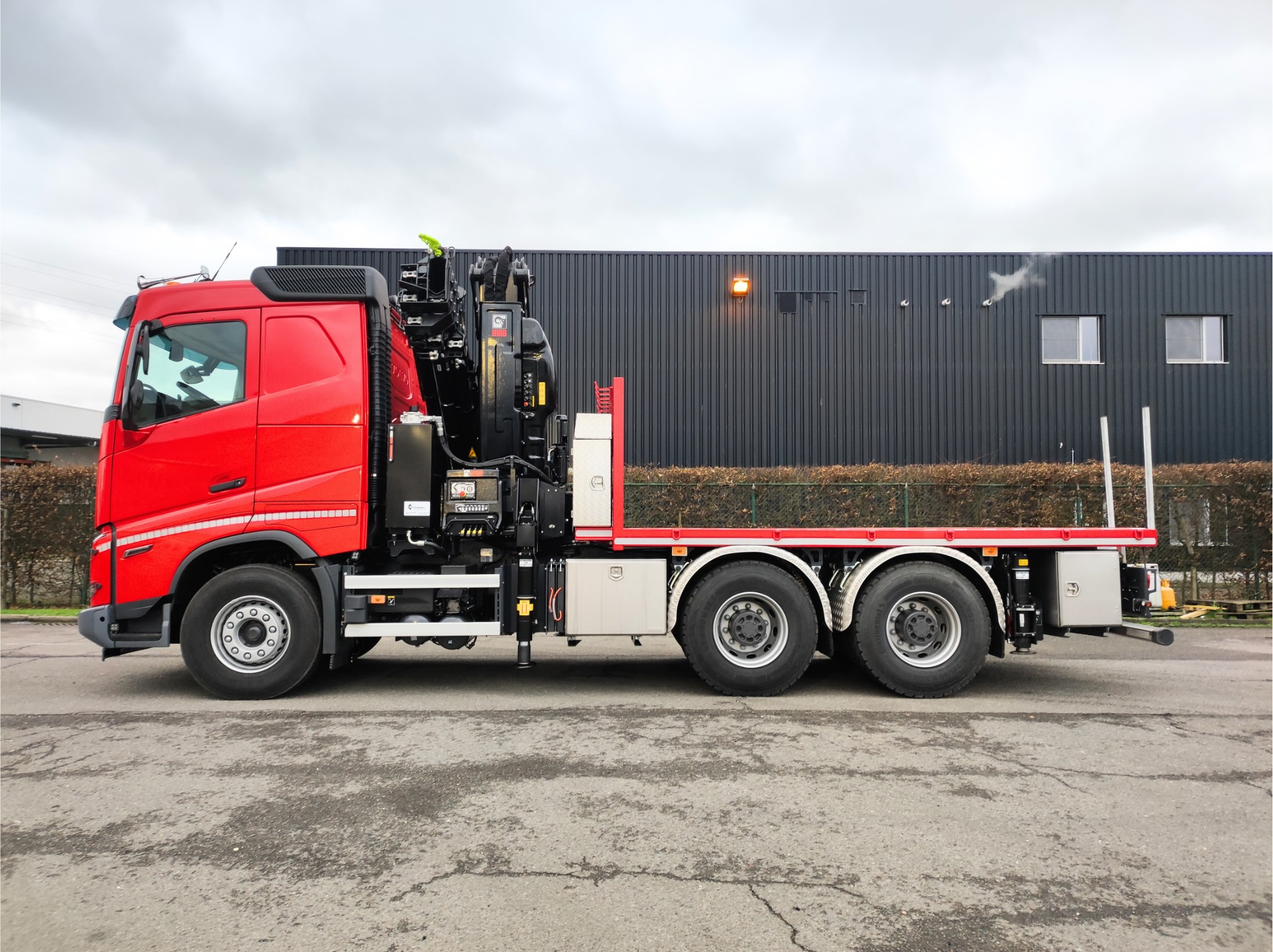 Uitbreiding werkgebied met montage van containersystemen